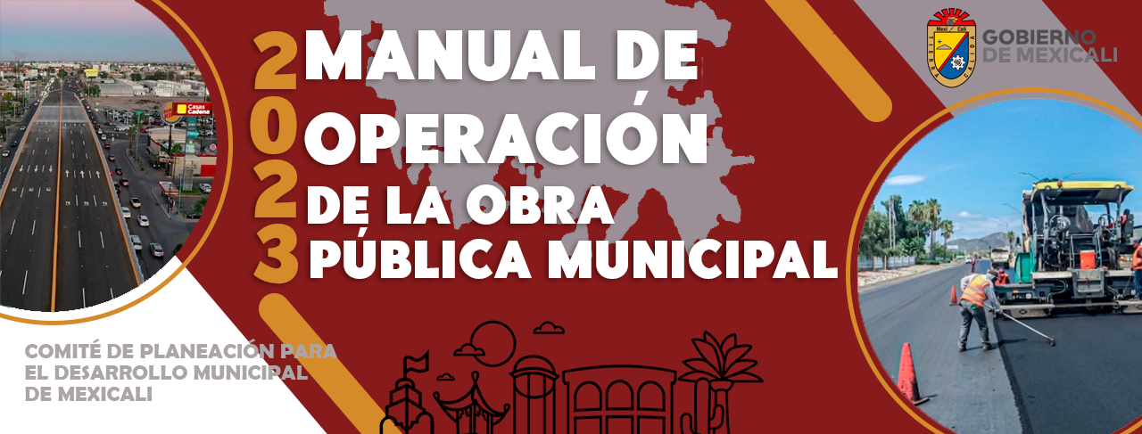 Manual de Operacion de la Obra Publica Municipal